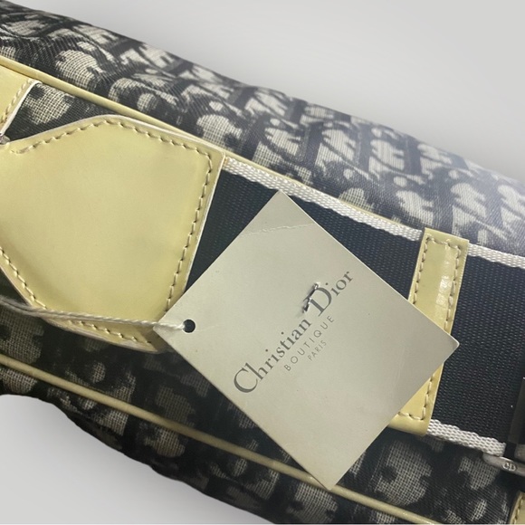 Vintage Christian Dior Trotter Monogram Crossbody Scooter Bag - Picture 6 of 15